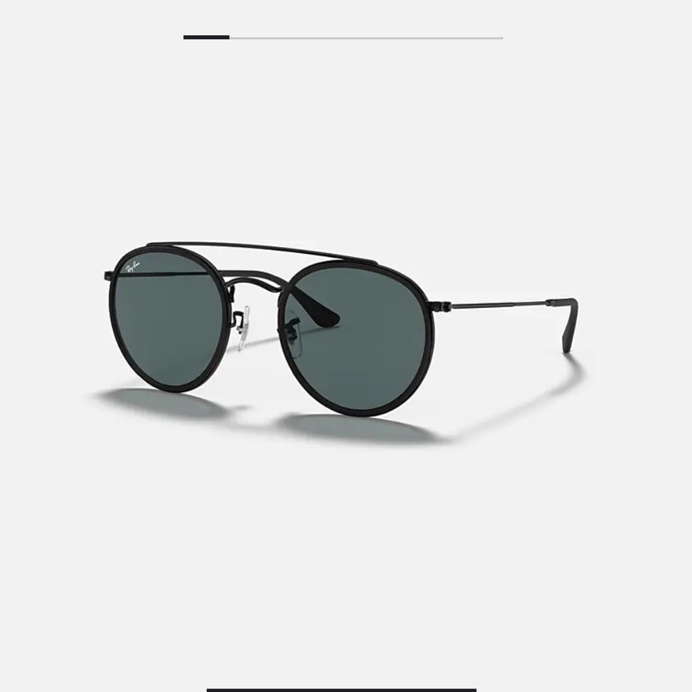 RAN BAN Round Double Bridge - polarized sunglasses